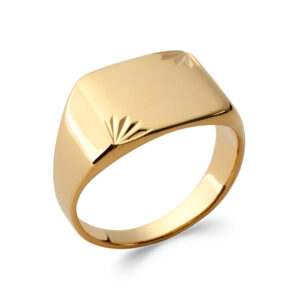 Ring 18k Gulddoublé