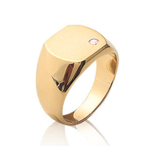 Ring 18k Gulddoublé