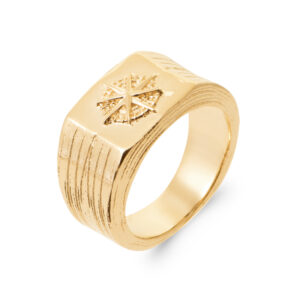 Ring 18k Gulddoublé